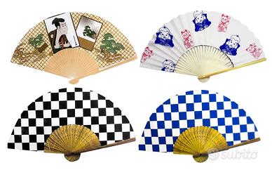 DAISO JAPAN 4 Ventagli originali giapponesi