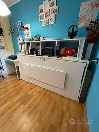 Letto a scomparsa Man con scrivania