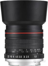Andoer obiettivo fisso 85 f 1.8 per Canon