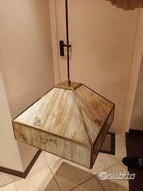 Lampadario in vetro