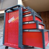 CARRELLO PROFESSIONALE PORTATTREZZI. 5 CASSETTI  