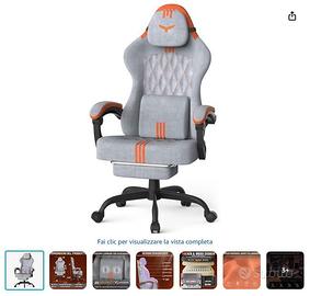 Sedia gaming ergonomica