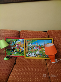 Cornici e lumi per cameretta