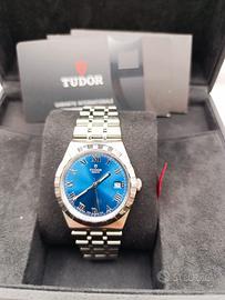 Tudor Royal 38 - full set blu like new 2023
