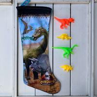 Calza Befana Bambino Ovosauro con 4 Dinosauri