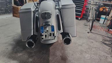 VANCE & HINES Coppia di Terminali HI-OUTPUT Cromo 