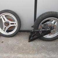 Cerchio ruota forcellone moto morini excalibur