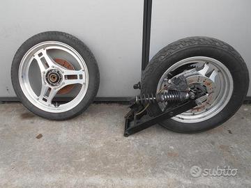 Cerchio ruota forcellone moto morini excalibur