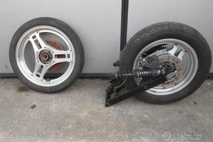 Cerchio ruota forcellone moto morini excalibur