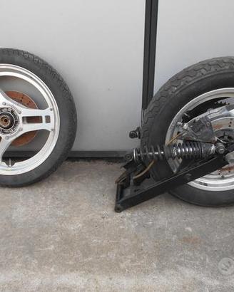 Cerchio ruota forcellone moto morini excalibur