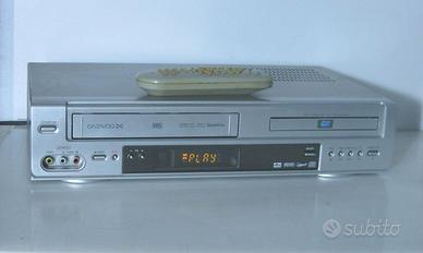 COMBO VCR 6 TESTINE/CD-DVD-Player DAEWOO DX-7840