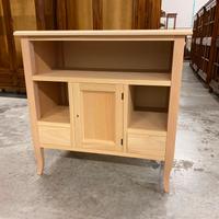 Porta tv in legno grezzo