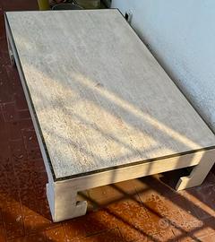 Tavolo da caffè in travertino massello