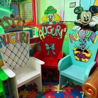 Troni e Poltrone x Sala Feste ed Eventi x Bambini