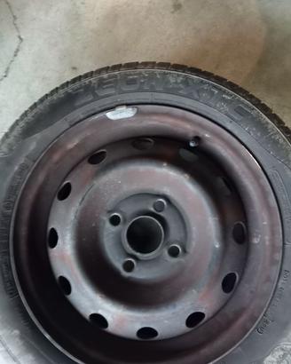 CERCHIO USATO 165 60 R14 CON GOMMA INCLUSA