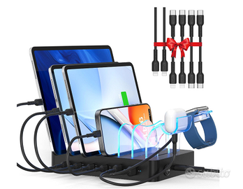 stazione di ricarica 6 porte