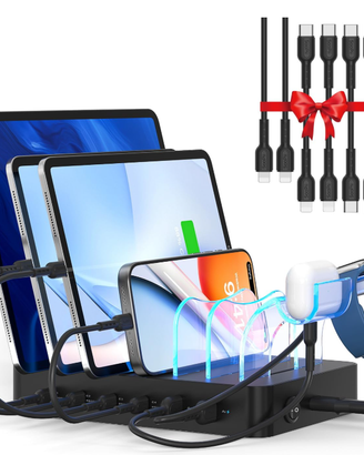 stazione di ricarica 6 porte