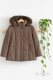 Giacca invernale color marrone