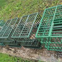 Gabbie per uccelli da richiamo verde mimetiche