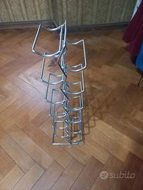 Portabottiglie acciaio