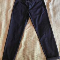 Pantaloni nuovi blu a pois originali MORO tg. 54