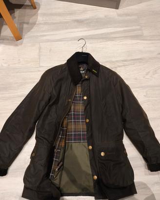 Barbour Ashby wax jacket uomo XS 