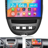 AUTORADIO 10'' 4+64GB PER TOYOTA AYGO C1 107