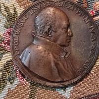 Medaglia  Gian Paolo oliva e San Francesco Borgia