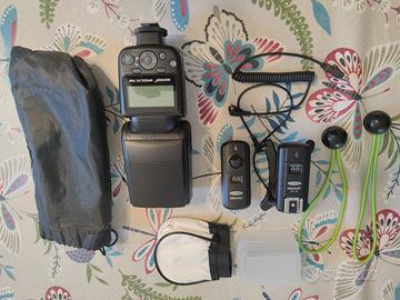 NEEWER 750II TTL Flash Speedlite con Schermo LCD