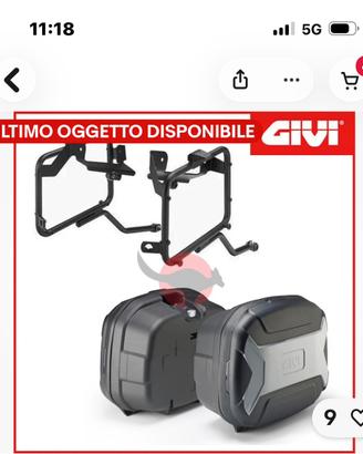 Solo bauletti givi trekker lt 36