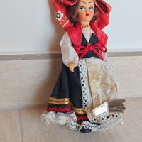 Bambola Vintage da collezione "Umbria" in costume