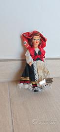 Bambola Vintage da collezione "Umbria" in costume