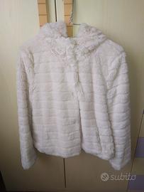 pellicciotto giacca donna taglia 42 gaudi 