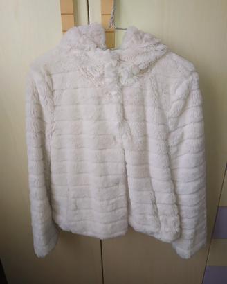 pellicciotto giacca donna taglia 42 gaudi 