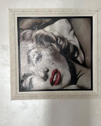 Quadro Marilyn Monroe 70×70 cm con cornice – Desig