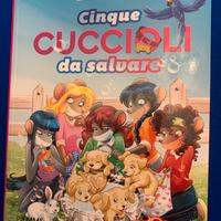 Libro Tea Stilton “cinque cuccioli da salvare”