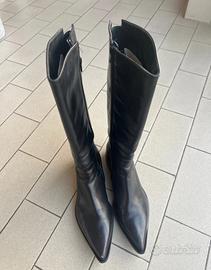 Stivali meri in pelle di vitello