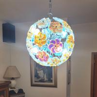 Lampadario in vetro di Murano