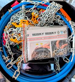 Catene da neve gruppo 100 in acciaio nuove