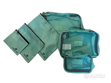 Set con 6 organizzer da viaggio Fiat Topolino