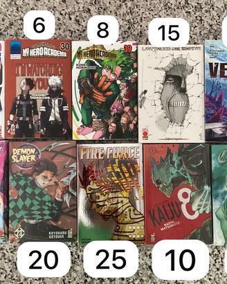 Fumetti Manga variant nuovi