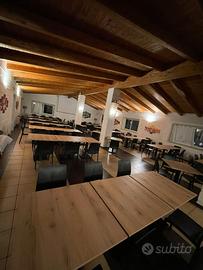 TAVOLI LAMINATO INTERNI BAR PIZZERIE RISTORANTI 