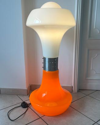 Lampada da terra anni 70 space ege stile Nason
