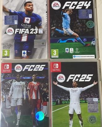 Giochi Nintendo switch ( in vendit separatamente)