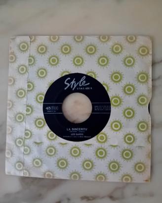 45 giri in Vinile Leo Sardo 1966