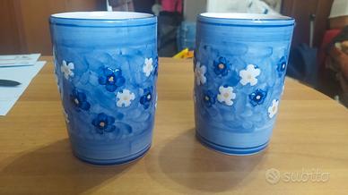 Vasi ceramica dipinti a mano