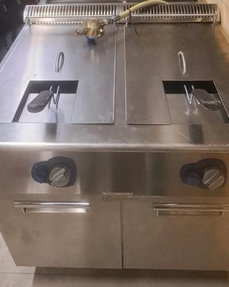 Friggitrice Gas GPL 2x15 Lt Electrolux