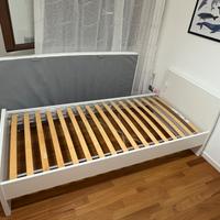 Letto singolo + doghe e materasso