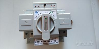 ATS MONOFASE MOTORIZZATO DA 63 AMPER NO FLUKE