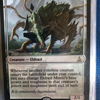 Lotto carte magic foil rare e mitiche